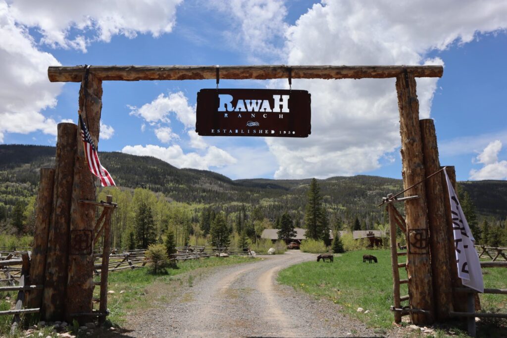 Photo of Rawah Ranch entrance
